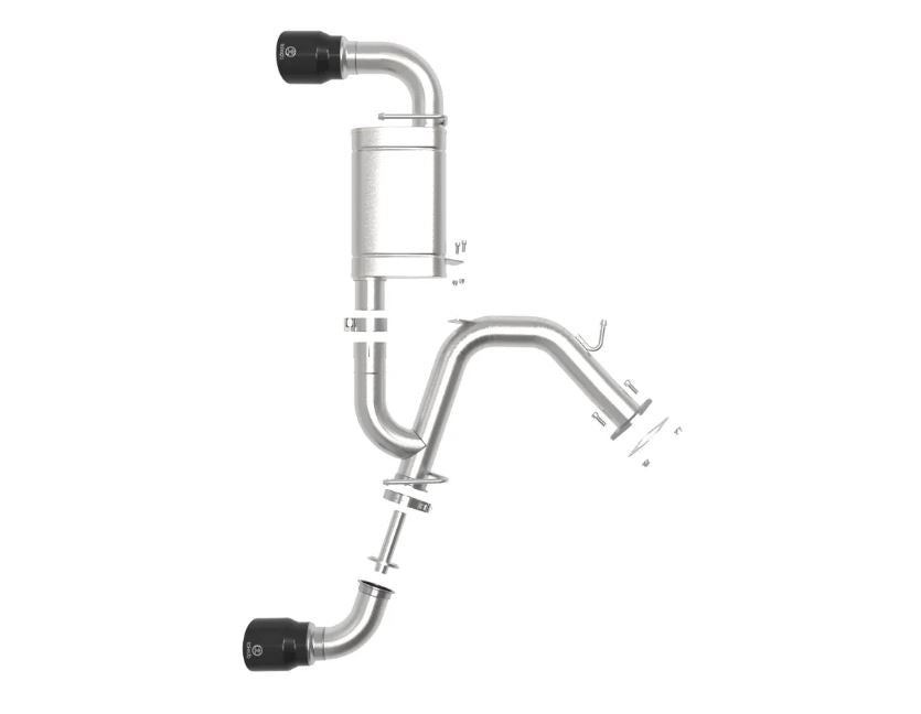 Veloster N (JS) - Takeda-ST Axle-Back Exhaust (Non-Performance Pack)