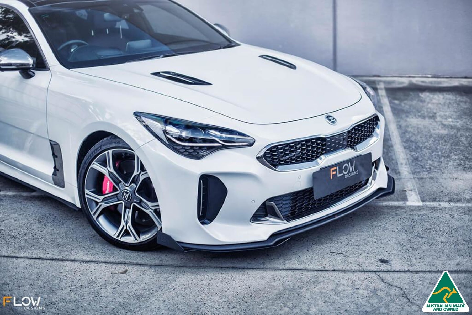 Kia Stinger CK GT Front Splitter Winglets