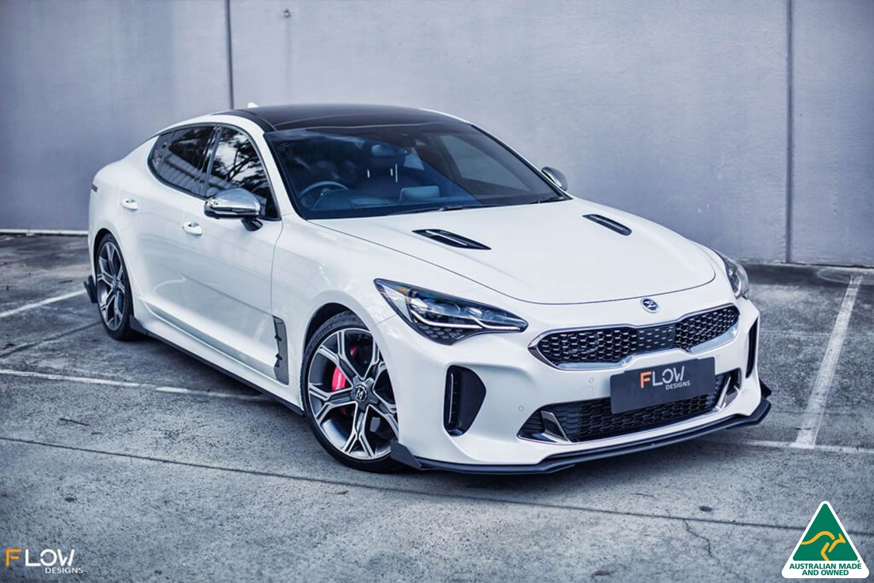 Kia Stinger CK GT Front Splitter Winglets