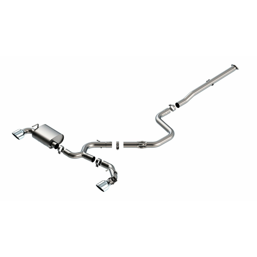 Borla ATAK valved cat-back exhaust for the Hyundai i30 N (PDe) hatch