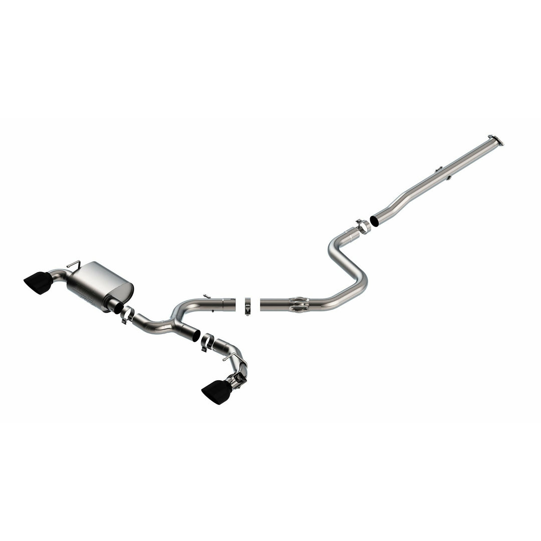 Borla ATAK valved cat-back exhaust for the Hyundai i30 N (PDe) hatch