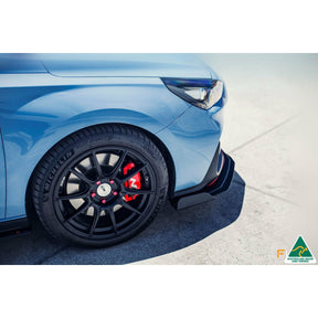 Hyundai i30N Hatch PD (2018-2020) Front Lip Splitter & Reinforcement Brackets