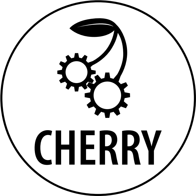 Cherry Round Sticker
