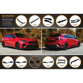 Cerato GT Hatch PFL Full Lip Splitter Set