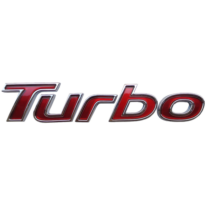 Hyundai Genuine Turbo Badge | Cherry Tuning & Performance